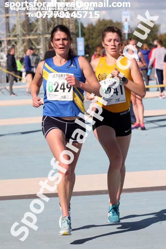Senior womens Northern 4 Stage Road Relay, SportsCity, Manchester. Photo: David T. Hewitson/Sports for All Pics
